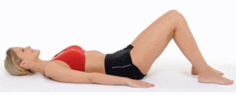 how to reduce hip by hip bridge