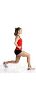 how to reduce hips by reverse lunges