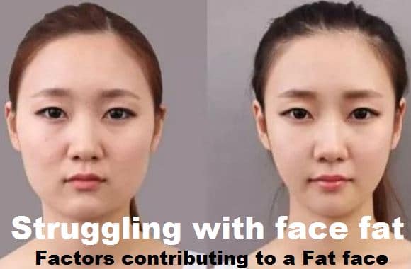 get rid of face fat