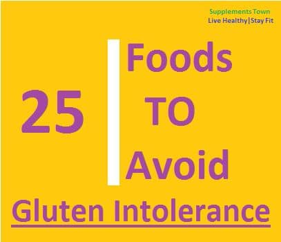 foods to avoid on gluten intolerance