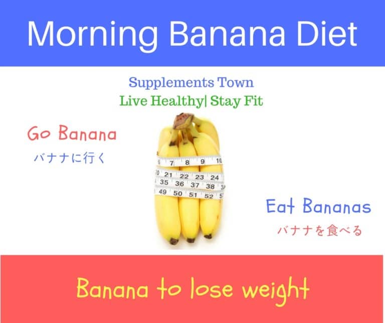 Morning Banana Diet To Lose Weight Are Bananas Good For You