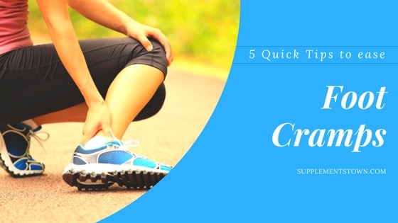 avoid cramps in feet