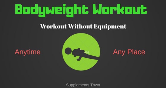 Bodyweight Workout no equipment